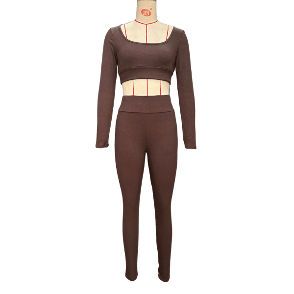 Haut de sport à la mode pour femmes, vêtements de yoga | ensemble deux pièces - Ensemble sport femme - Blanc - L - badminton - Bas femme