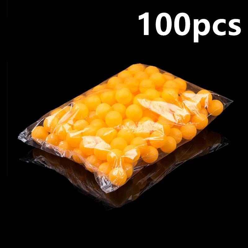Balles Ping - Pong Entrainement et Competition - 20 Pcs 50 Pcs 100 Pcs - balles de ping pong - orange 100pcs - Accessoires de Ping pong - balles de ping pong