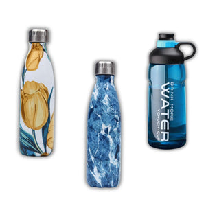 Wasserflasche und Wasserflasche