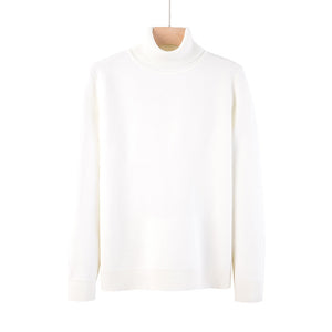 Pull pour hommes en coton confortable blanc