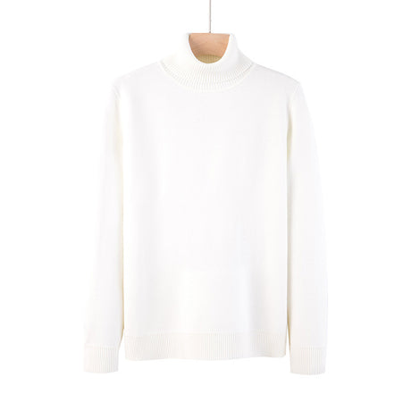 Pull pour hommes en coton confortable blanc