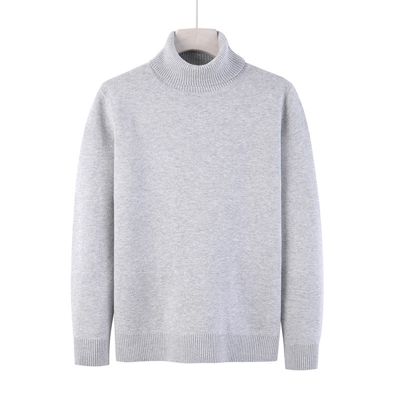 Pull pour hommes en coton confortable blanc