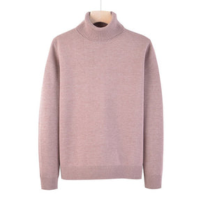 Pull pour hommes en coton confortable - Pull homme - Rose - 3XL - Hauts homme - Homme