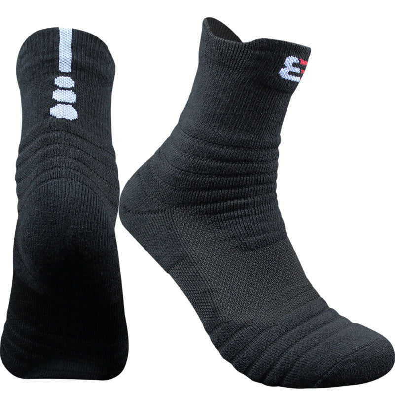 Chaussettes pour homme et femme sport et quotidien noir