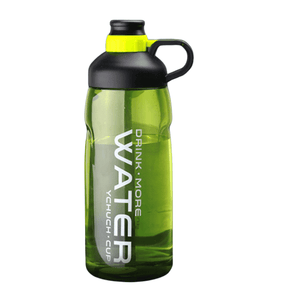 Bouteille d'eau pour sport 2 Litres en étanche - Gourde - Vert - Accessoires de Ping pong - Accessoires de sport
