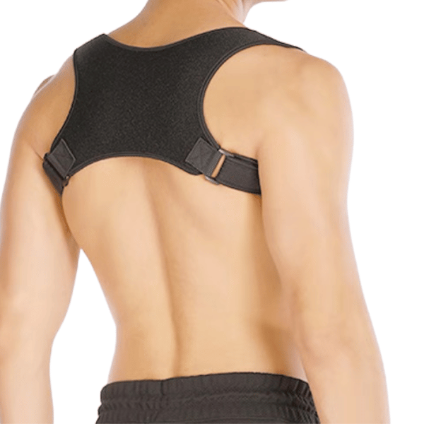 Ceinture de Correction posture de dos Invisible Et Respirant couleur noir