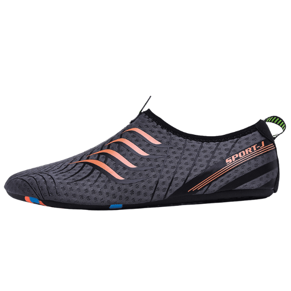 Chaussures pieds nus barefoot Femme et homme couleur orange