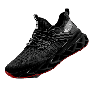 Chaussures de sport pour homme, respirantes et confortables noir