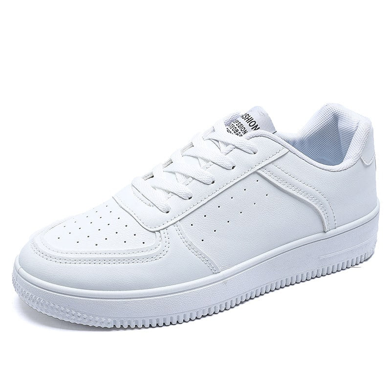 Chaussures blanches solides pour hommes respirantes