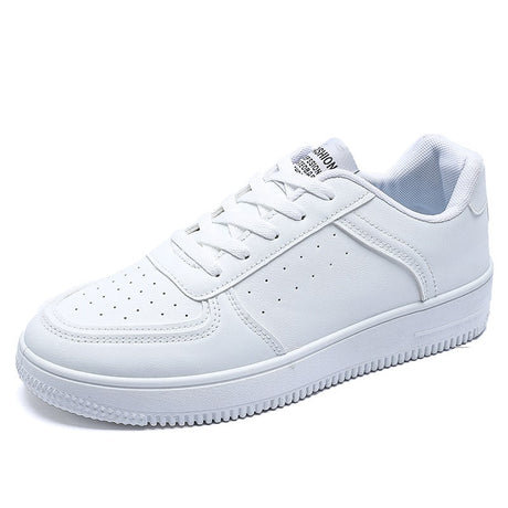 Chaussures blanches solides pour hommes respirantes