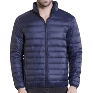 Doudoune légère Homme pour l'automne et l'hiver couleur Bleu Marine