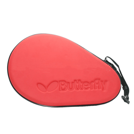 Étui sac de raquette ping-pong couleur rouge