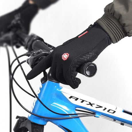 Gants d'hiver imperméables, avec doublure polaire - gants - Bleu - S - Accessoires de Ping pong - Accessoires de sport
