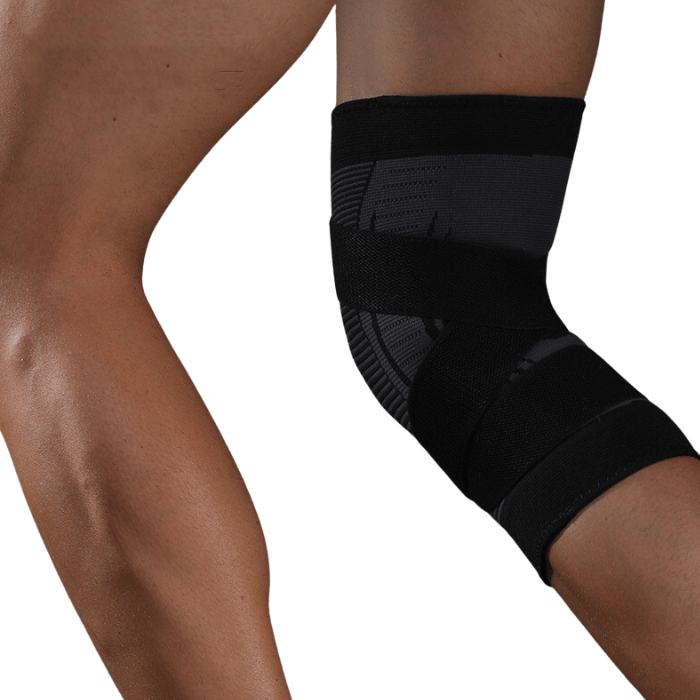 Genouillères de sport pour protection genoux couleur noir pour homme et femme