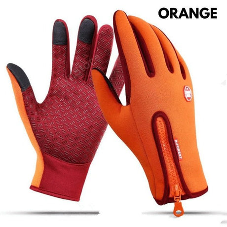 Gants d'hiver imperméables, avec doublure polaire - gants - Bleu - S - Accessoires de Ping pong - Accessoires de sport