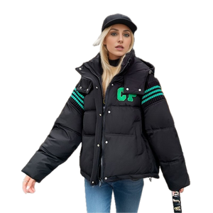 Warm and thick women's down jacket