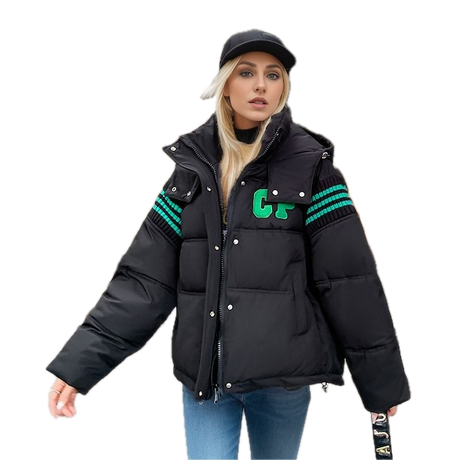 Warm and thick women's down jacket