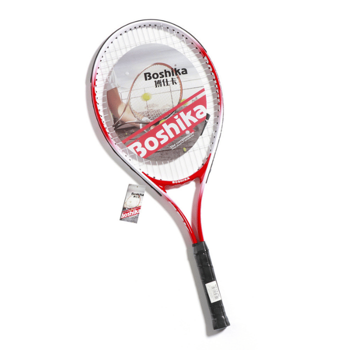  Raquette de tennis junior avec sac couleur Rouge avec accessoires gratuit 