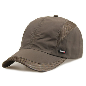 Casquette de sport beige