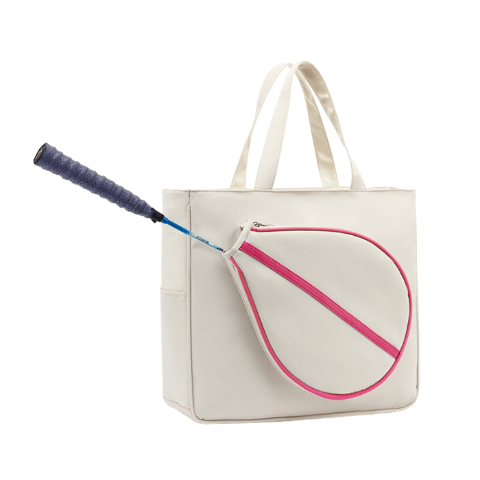 Sac à main portable pour raquette de Badminton Femme couleur Blanc