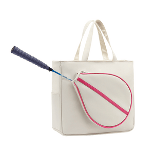 Sac à main portable pour raquette de Badminton Femme couleur Blanc