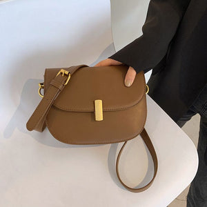 Sac de mode polyvalent à bandoulière pour femme couleur Marron