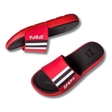 Sandales antidérapantes résistantes à l'usure pour homme et femme couleur rouge