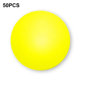 Balle de Tennis de Table 50 Pièces - balles de ping pong - Jaune clair - Accessoires de Ping pong - balles de ping pong