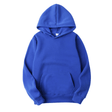 Sweat à capuche homme femme - pull - Bleu - L - femme - Hauts femme