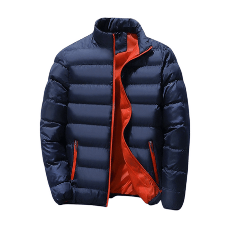 Veste chaude hiver pour Homme couleur bleu marine de BONIX SPORT