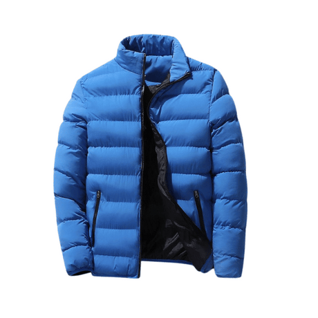 Veste chaude hiver pour Homme couleur bleu