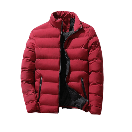 Veste chaude hiver pour Homme couleur rouge