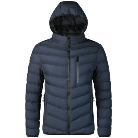 Veste en coton avec capuche Homme couleur bleu