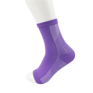chaussettes douleur de cheville, Chevillères pour homme et femme couleur violet