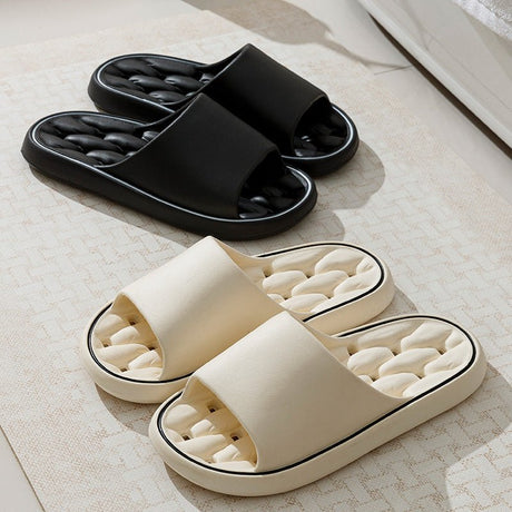 Sandales pantoufles pour réduire la fatigue - Pantoufles - Blanc - 36 - 37 - Femme - Homme