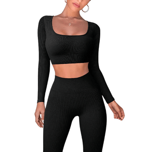 Fashionable sports top for women, yoga clothes | two piece set