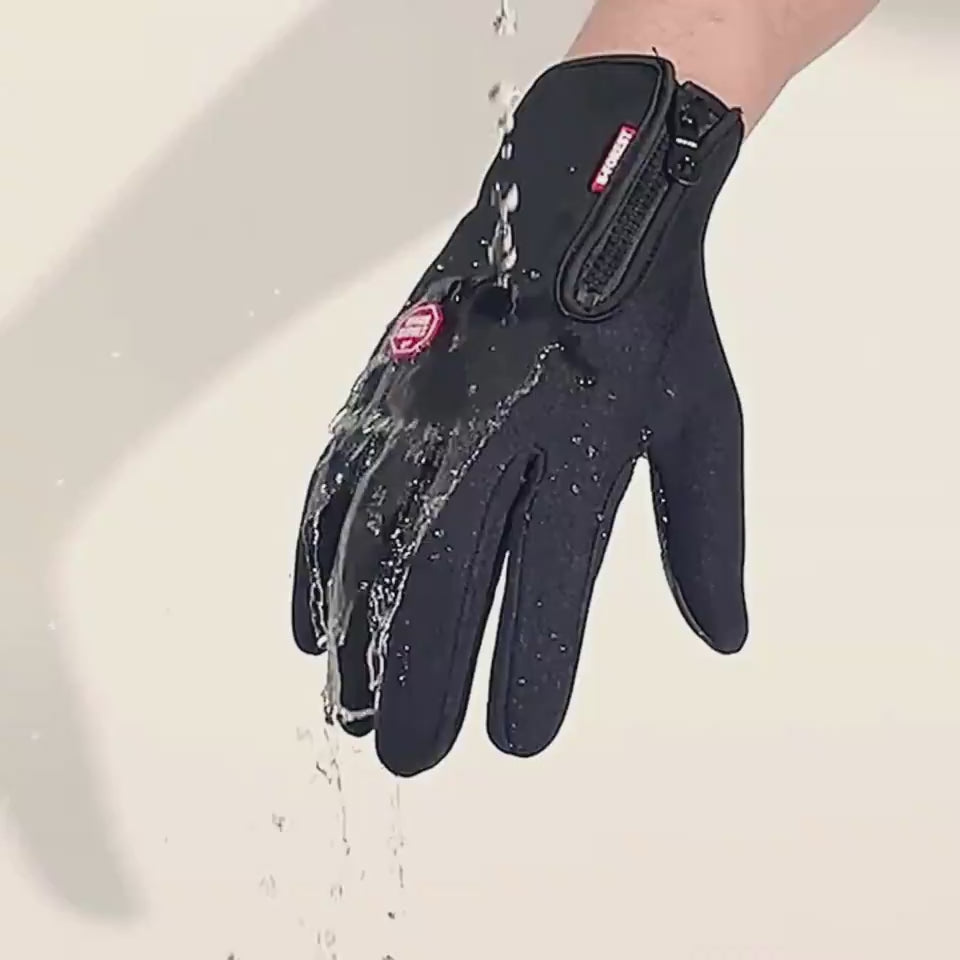 Gants impréables pour sport