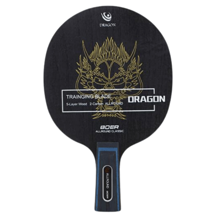 Raquette de Tennis de Table en carbone légère haut qualité poignée courte