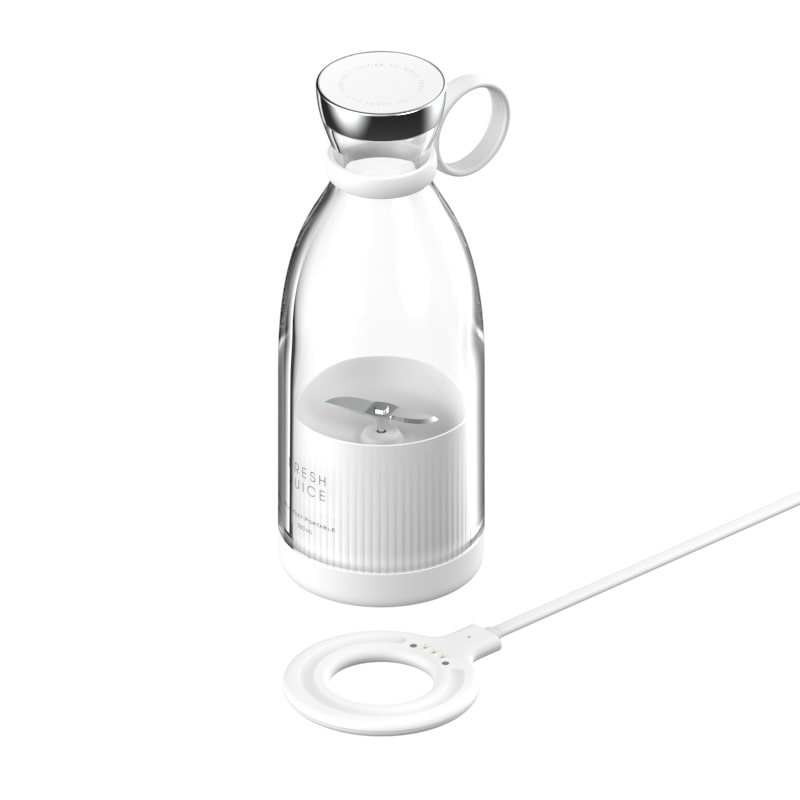 Mixeur-Blender Portable Électrique capacité 350ml variantes blanc et rose